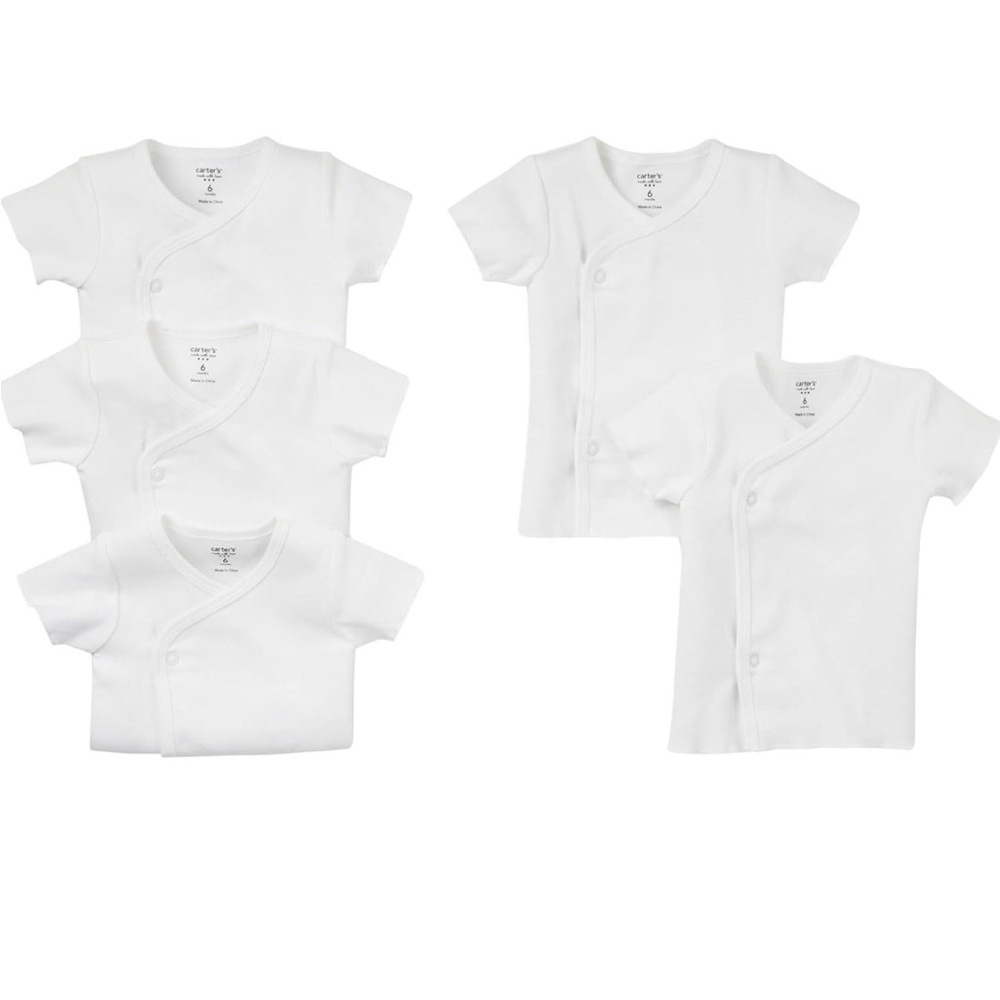 Carters side snap tees, 24 months